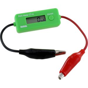 Photo of the: Inline Digital DC Ammeter - up to 3A - with Alligator Clips - Crabee