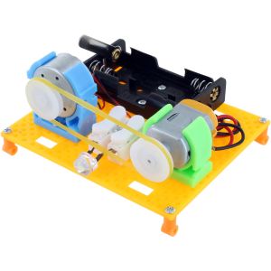 Photo of the: Motor Generator Power Transfer DIY STEM Kit