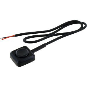 Photo of the: Mini Push-Button Switch with Wire Leads - Momentary - Sticky Base