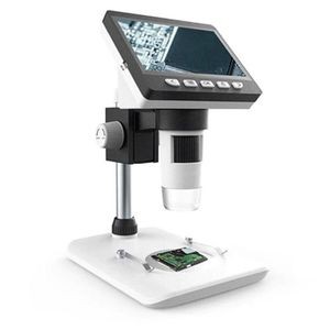 Image of the digital microscope with an LCD screen