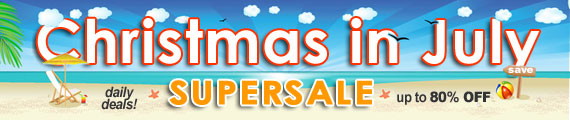 Christmas in July SuperSALE