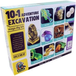 Photo of the 10-in-1 Adventure Excavation Mega Dig Kit