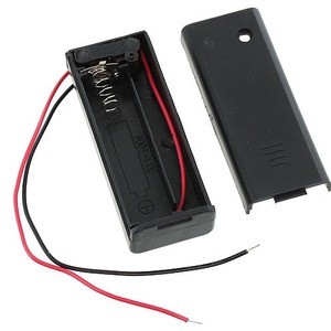 Photo of the 1 x AA Battery Holder with Switch and Leads - 1.5V