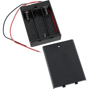 Photo of the 3 x AA Battery Holder with Switch and Leads - 4.5V