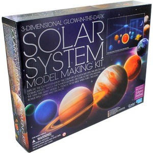 Photo of the 3D Solar System Mobile 4M Kit