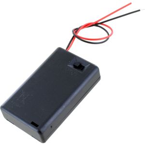 LAMPVPATH (Pack of 3) 3 AAA Battery Holder with Switch, 4.5V Battery Holder With Switch, 3x 1.5V