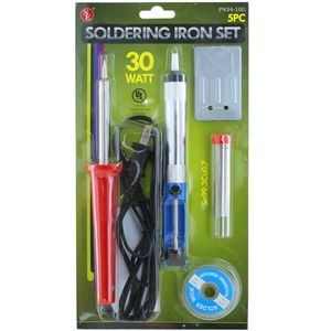 Photo of the 5pc 30W Soldering Iron Kit - Lead-Free UL Approved