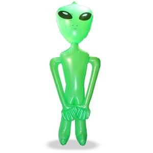 Photo of the 8ft Jumbo Green Inflatable Alien