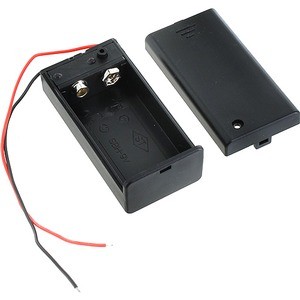 Photo of the 9V Battery Holder with Switch and Leads