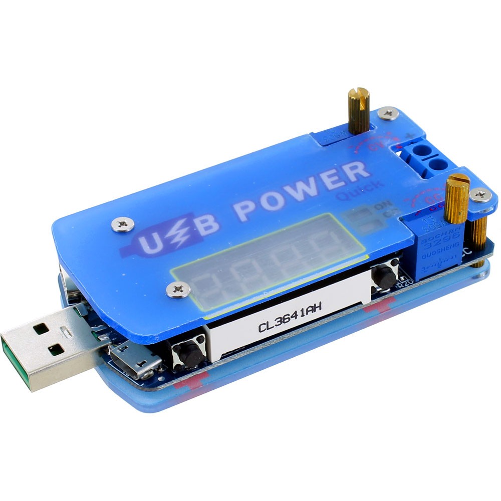 Antagelse fyrretræ gift Adjustable USB Power Supply - DP2F - 0.5V to 30V 2A | xUmp.com