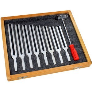 Photo of the Aluminum Tuning Forks - Set of 8