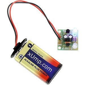 Photo of the Flashing LED Circuit DIY Electronics Kit