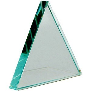 Photo of the Equilateral Glass Refraction Prism 75 x 9 mm