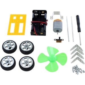 Fan Micro Car DIY STEM Kit