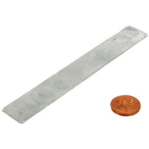 Photo of the Flat Aluminum Electrode