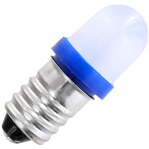 ScienceMax E1045VFB Frosted E10 LED Light Bulb - Blue - 4.5V 0.06W