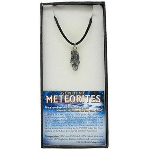 Photo of the Genuine Meteorite Necklace