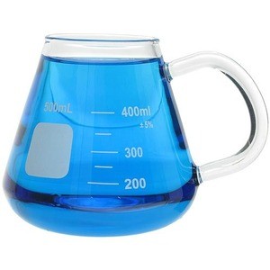 Photo of the Glass Erlenmeyer Mug - 400ml