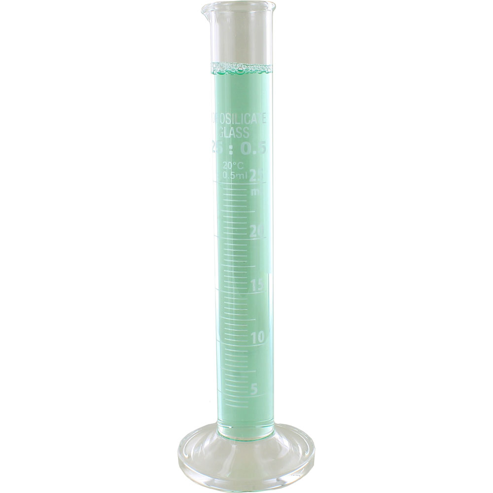 Glass Graduated Cylinder - 25ml | xUmp