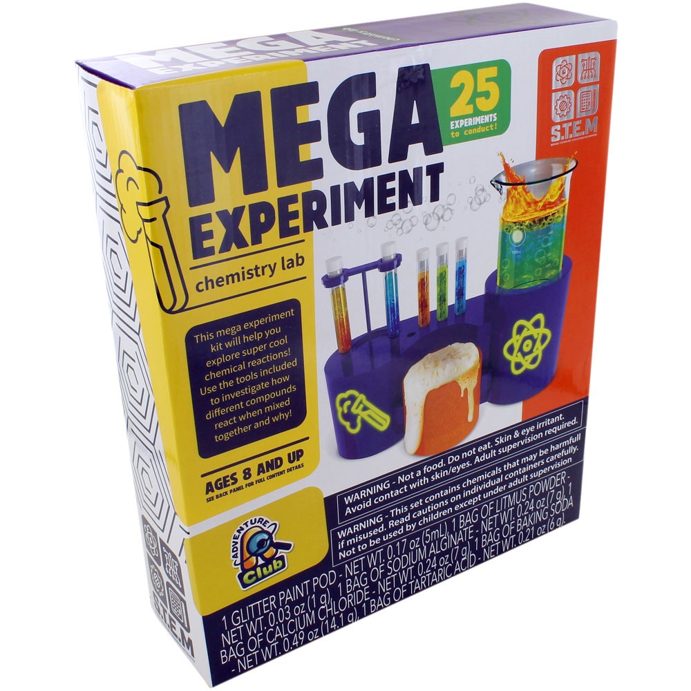 Chemistry 60 Experiment Kit 