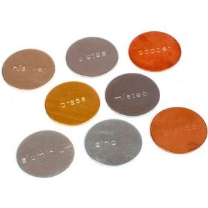 Photo of the Metal Disc Set - 8 Metals - Stamped 1inch