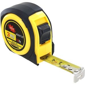 Photo of the Retractable Metal Tape Measure 10ft/3m - Both Imperial and Metric Scale