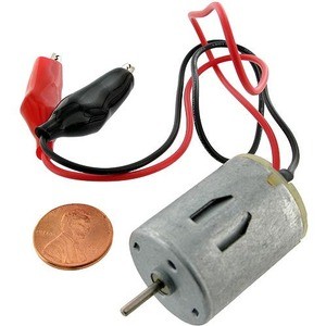 Photo of the Mini DC Motor with Leads