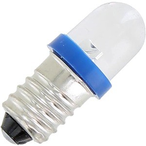 Photo of the Mini LED Light Bulb - Blue - 3V DC E10 0.06W