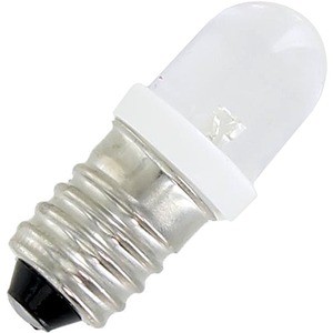 Photo of the Mini LED Light Bulb - White - 3V DC E10 0.06W