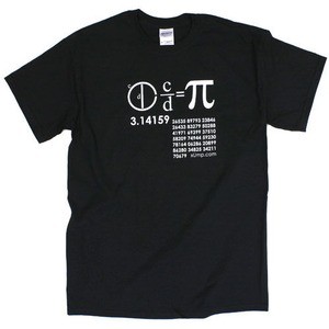 Photo of the Kids Pi Math T-Shirt