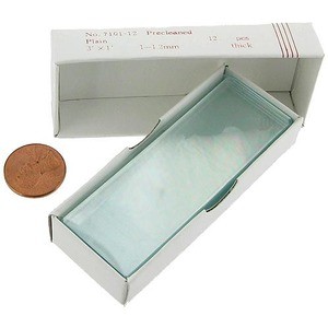 Photo of the Plain Microscope Slides - Pack of 12