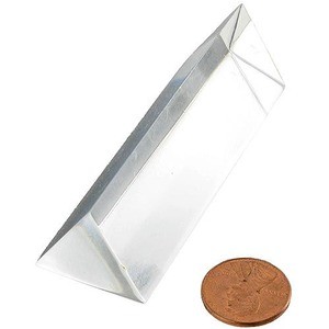 Photo of the Acrylic Equilateral Prism - 25 x 75 mm