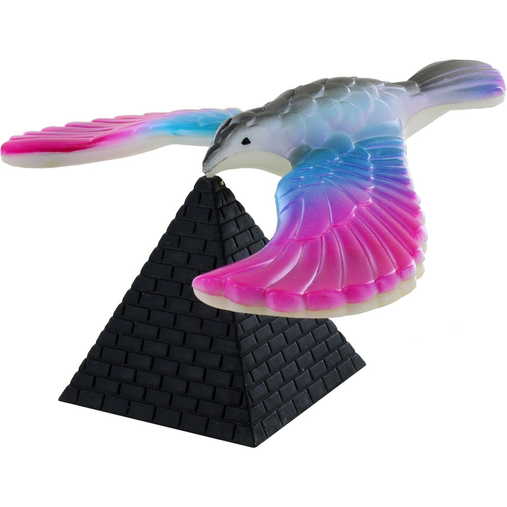 1Set balancing bird+pyramid magic physics science enlightenment funny kid toy BC 
