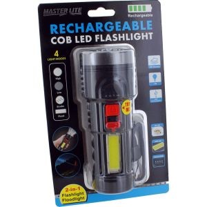 Photo of the Rechargeable COB LED Flashlight