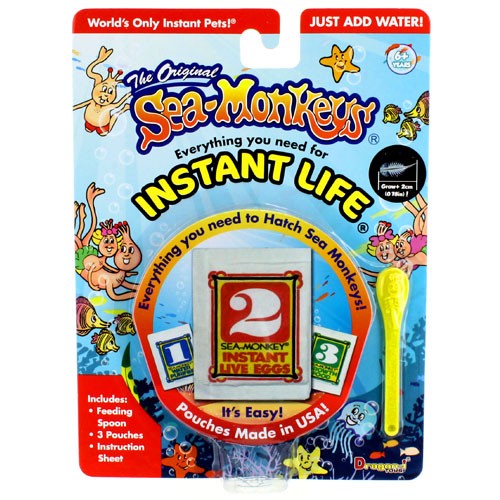Science Nature Live Sea Monkeys Instant Growing Life Kits Ocean Magic Kids Toy 