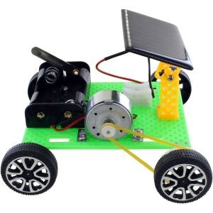 Photo of the Solar + Battery Car DIY STEM Kit
