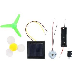 Photo of the Solar & Battery Fan DIY STEM Kit