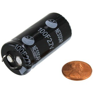 Photo of the Super Capacitor - 100F 2.7V