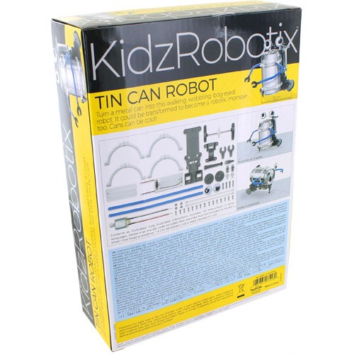 NEW IN BOX Details about   TIN CAN ROBOT 4M Kidz Labs Green Science 