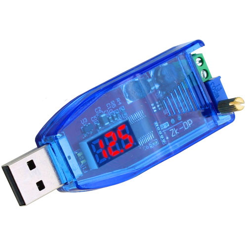 Produktionscenter parti Stearinlys Digital USB Power Supply - Adjustable 1V-24V 1A | xUmp.com