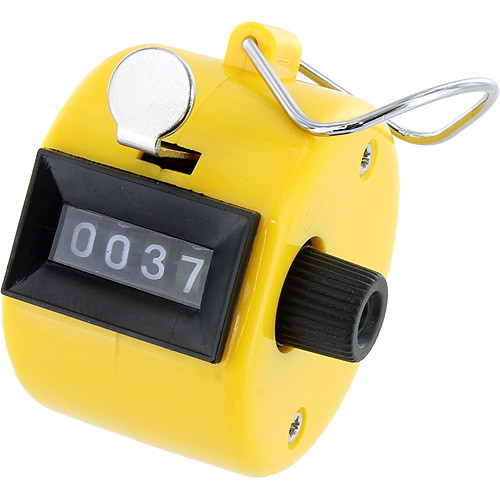 YHC Yellow Hand Tally Counter